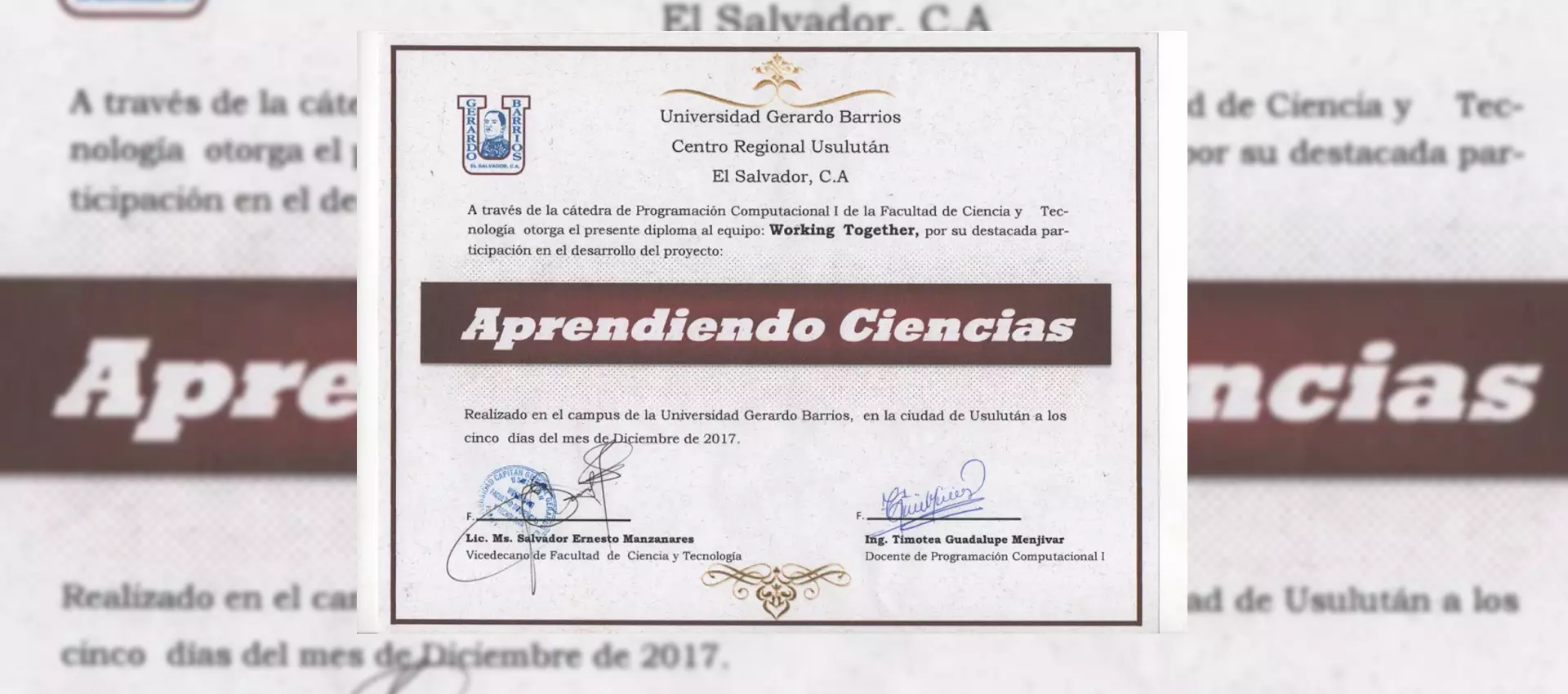 Aprendiendo Ciencias